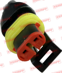 Preview: 110242  Rückfahrleuchte / Arbeitsscheinw. LED 12W 1000lm, rechteckig, m.AMP-Stecker